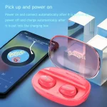 OneDer W12 Wireless Earphone with Waterproof IPX5 HD Stereo Sound TWS Bluetooth Earphone - Image 10