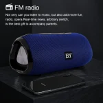BY Portable Bluetooth Speaker Waterproof Wireless Loudspeaker 3D Stereo Music Surround Sound System Outdoor Speakers Support TF AUX - Image 8