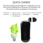 K36 Stereo Wireless Bluetooth Headset Calls Remind Vibration Wear Clip Driver Auriculares Earphone - Image 7