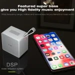 EWA A105 High Hidelity Bluetooth Speaker, Small Size High  Power Bass, TWS Bluetooth Technology Support TF - Image 5