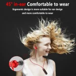 BT315 Sport Bluetooth Headset Wireless Stereo Earphone Bluetooth 4.1 Earpiece With Mic Sport Bass Magnetic Necklace Earpiece - Image 7