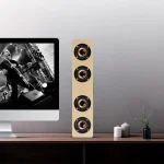 W8 Bluetooth 4.2 Speaker Four Louderspeakers Super Bass Subwoofer with Mic 3.5mm Support TF Card - Image 7