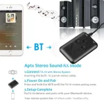 JDEX-TX10 Wireless 2-in-1 3.5mm Bluetooth 4.2 Audio Receiver And Transmitter Adapter - Image 7