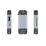 3 in 1 USB-C / Type-C + USB 2.0 + Micro USB Multifunction OTG Card Reader - Image 2