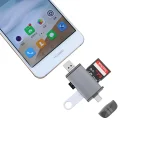 3 in 1 USB-C / Type-C + USB 2.0 + Micro USB Multifunction OTG Card Reader - Image 11