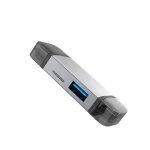 3 in 1 USB-C / Type-C + USB 2.0 + Micro USB Multifunction OTG Card Reader - Image 3