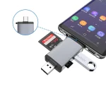 3 in 1 USB-C / Type-C + USB 2.0 + Micro USB Multifunction OTG Card Reader - Image 9