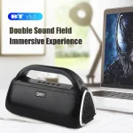 DY18 Wireless Bluetooth Speaker Portable Wireless Speaker Sound System, Support Bluetooth & AUX & TF & Radio - Image 2
