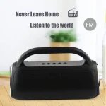DY18 Wireless Bluetooth Speaker Portable Wireless Speaker Sound System, Support Bluetooth & AUX & TF & Radio - Image 4