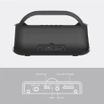 DY18 Wireless Bluetooth Speaker Portable Wireless Speaker Sound System, Support Bluetooth & AUX & TF & Radio - Image 8