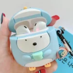 For Apple AirPods 1/2 Generation Universal Wireless Cup Penguin Bluetooth Headphone Protective Case