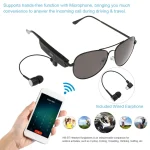 Y88 Wireless Earphone Bluetooth Headset Sunglasses Music Headphones Smart Glasses Earbud Hands-free with Mic - Image 3