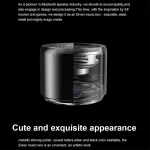 M1 Mini Bluetooth Subwoofer Speaker Portable Aluminium Alloy Wireless TWS Bluetooth, Support Handfree Call - Image 7