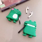 For Apple AirPods 1/2 Generation Universal Wireless Cute Dinosaur Bluetooth Headphone Protective Case - Image 3