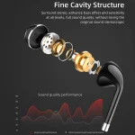 BT313 Magnetic Earbuds Sport Wireless Headphone Handsfree bluetooth HD Stereo Bass Headsets with Mic - Image 12