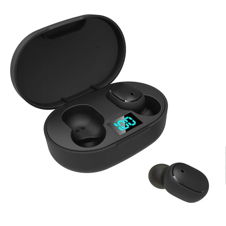 E6S LED Display Wireless Earphone TWS Bluetooth V5.3 Headsets Waterproof Bluetooth Earbuds