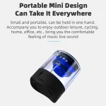 Fineblue MK-22 TWS Magnetic Absorption Bluetooth Speaker With LED Light Speaker - Image 3