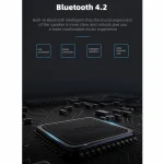 Fineblue MK-22 TWS Magnetic Absorption Bluetooth Speaker With LED Light Speaker - Image 6
