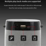 NBY 6650 Portable Multi-function Bluetooth Speaker 3D Surround Stereo Sound, Support Wireless Charging - Image 5