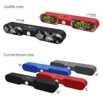 New Rixing NR4017 Portable 10W Stereo Surround Soundbar Bluetooth Speaker with Microphone - Image 8