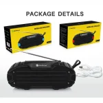 New Rixing NR907 Portable Stereo Surround Soundbar Bluetooth Speaker with Microphone, Support TF Card FM - Image 11