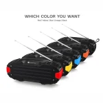 New Rixing NR907 Portable Stereo Surround Soundbar Bluetooth Speaker with Microphone, Support TF Card FM - Image 7