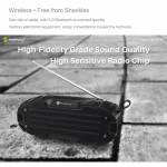 New Rixing NR907 Portable Stereo Surround Soundbar Bluetooth Speaker with Microphone, Support TF Card FM - Image 9