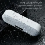 T&G TG148 Portable Stereo Audio Super Bass LED Lantern Pill Wireless Bluetooth Speaker - Image 5