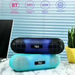 T&G TG148 Portable Stereo Audio Super Bass LED Lantern Pill Wireless Bluetooth Speaker - Image 6