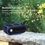 New Rixing NR5016 Wireless Portable Bluetooth Speaker Stereo Sound 10W System Music Subwoofer Column, Support TF Card, FM - Image 13