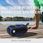 New Rixing NR5016 Wireless Portable Bluetooth Speaker Stereo Sound 10W System Music Subwoofer Column, Support TF Card, FM - Image 3