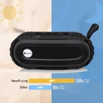 New Rixing NR5016 Wireless Portable Bluetooth Speaker Stereo Sound 10W System Music Subwoofer Column, Support TF Card, FM - Image 4