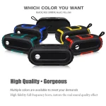 New Rixing NR5016 Wireless Portable Bluetooth Speaker Stereo Sound 10W System Music Subwoofer Column, Support TF Card, FM - Image 10