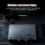 Newrixing NR5017 LED Bluetooth Portable Speaker TWS Connection Loudspeaker Sound System 10W Stereo Surround Speaker - Image 5