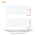 ENKAY TPU Soft Keyboard Protector for MacBook Pro 16 inch A2141 / Pro 13.3 inch A2289 & A2251 & A2338 (2020), US Version - Image 6