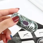 For Apple AirPods Pro Banana Leaf And Peach Water With Bluetooth Headphone Protective Case - Image 5