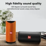 TG113 Portable Bluetooth Speakers Waterproof Stereo Outdoor Loudspeaker MP3 Bass Sound Box with FM Radio - Image 11