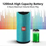 TG113 Portable Bluetooth Speakers Waterproof Stereo Outdoor Loudspeaker MP3 Bass Sound Box with FM Radio - Image 13