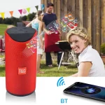 TG113 Portable Bluetooth Speakers Waterproof Stereo Outdoor Loudspeaker MP3 Bass Sound Box with FM Radio - Image 15
