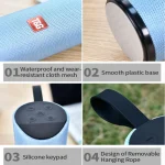 TG113 Portable Bluetooth Speakers Waterproof Stereo Outdoor Loudspeaker MP3 Bass Sound Box with FM Radio - Image 16