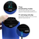 TG113 Portable Bluetooth Speakers Waterproof Stereo Outdoor Loudspeaker MP3 Bass Sound Box with FM Radio - Image 9