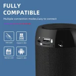TG113C Column Portable Bluetooth Mini Speaker FM Radio Waterproof Subwoofer Phone Holder Wireless Loundpeakers - Image 7