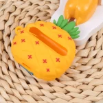 For Apple AirPods Pro Pineapple Appearance Bluetooth Headphone Protective Case - Image 3