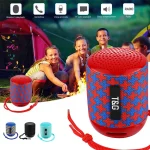 T&G TG129 Portable Wireless Music Speaker Hands-free with MIC, Support TF Card FM - Image 5