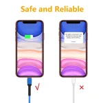 ENKAY ENK-CB203 Cloth Weaving Thread USB to 8 Pin Data Transfer Charging Cable, 8 Pin - Image 8