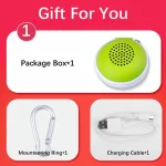 EWA A103 Portable Bluetooth Speaker Wireless Heavy Bass Bomm Box Subwoofer Phone Call Surround Sound Bluetooth Shower Speaker - Image 4