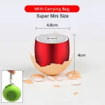 EWA A103 Portable Bluetooth Speaker Wireless Heavy Bass Bomm Box Subwoofer Phone Call Surround Sound Bluetooth Shower Speaker - Image 5