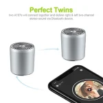 EWA A107 TWS Portable Super Mini Bluetooth Speaker Wireless Subwoofer Boom Box Computer Speakers Bocinas Shower Speaker - Image 3