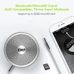 EWA A2 Pro Metal Speaker Outdoor Waterproof Bluetooth Sound Bass Speaker - Image 5