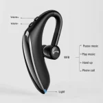 F900 Mini Earhook 180 Degree Freely Rotating Wireless Bluetooth 5.0 Earphone Car Handsfree Call Headphone - Image 14